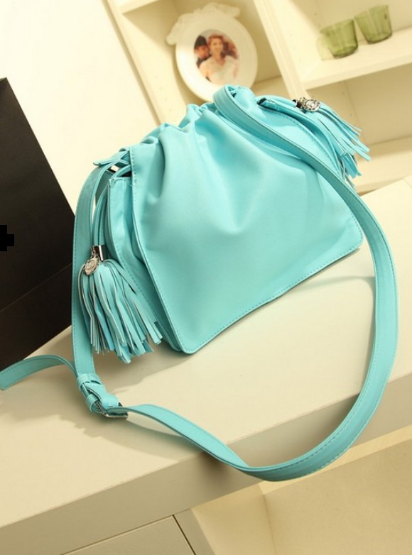 Korean Style Tassel Singer Shoulder Handbag on Luulla