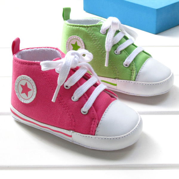 Baby Toddler Shoes Star Canvas Shoes Soft Bottom Baby Shoes on Luulla