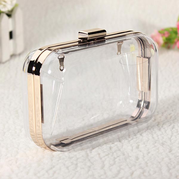 clear clutch purse